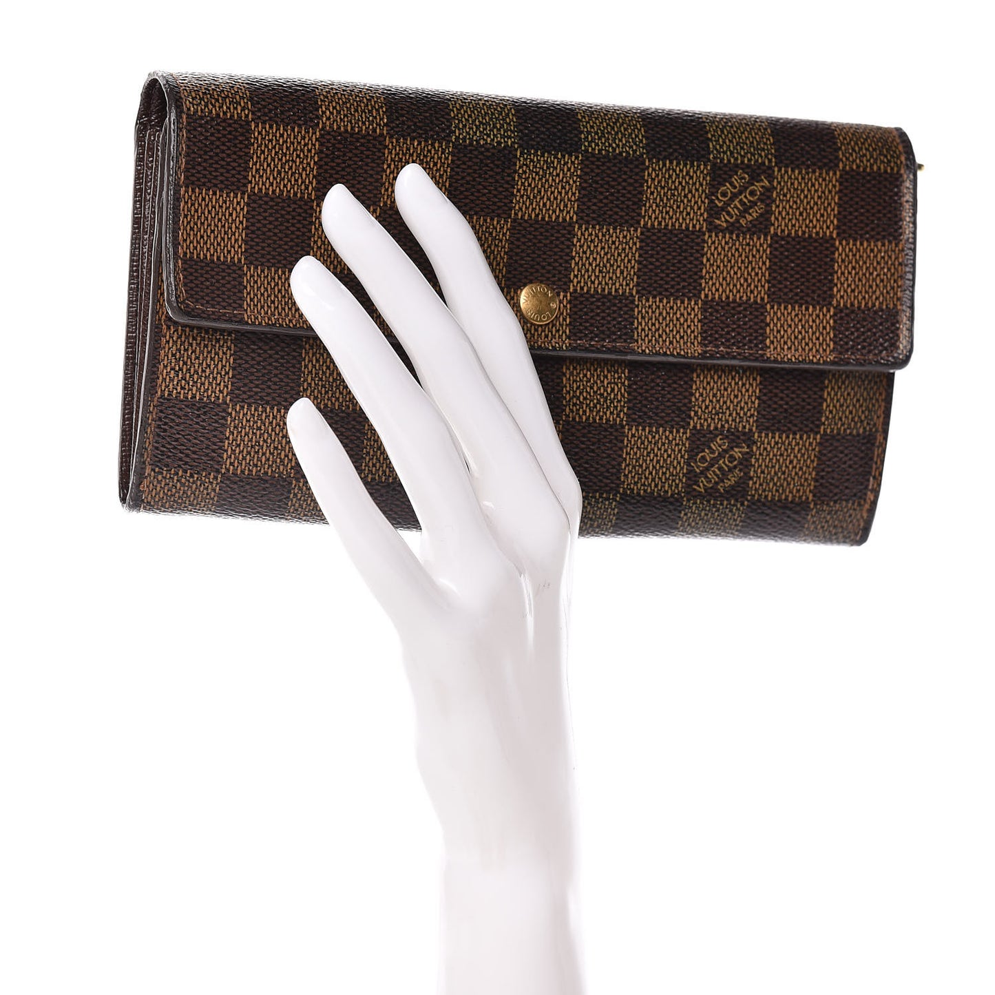 Damier Ebene Sarah Wallet