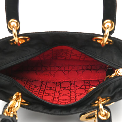 Christian Dior Nylon Cannage Mini Lady Dior Black 5 of 10