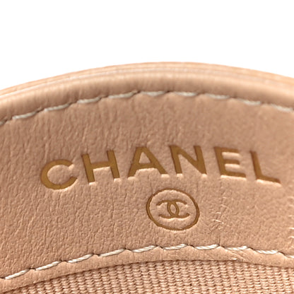Chanel Caviar Quilted Card Holder Beige 6 of 18