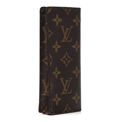 Louis Vuitton Monogram Etui a Lunettes Simple Eyeglass Case 3 of 6