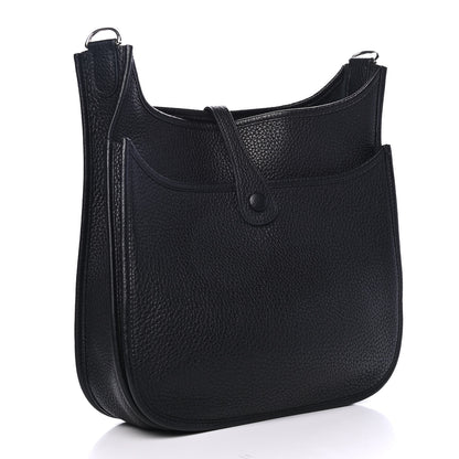 Hermes Taurillon Clemence Evelyne III PM Black 2 of 4