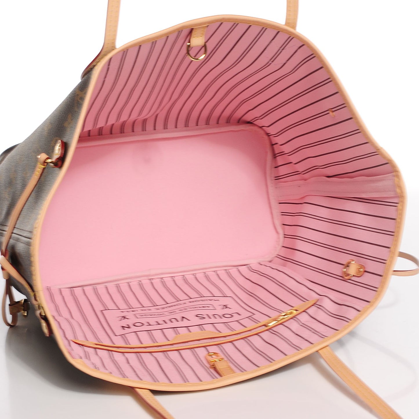 Monogram Neo Neverfull MM Rose Ballerine