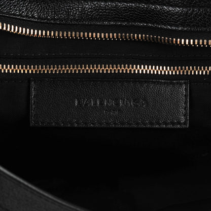 Balenciaga Chevre Gold Metallic Edge Hardware City Black 6 of 15