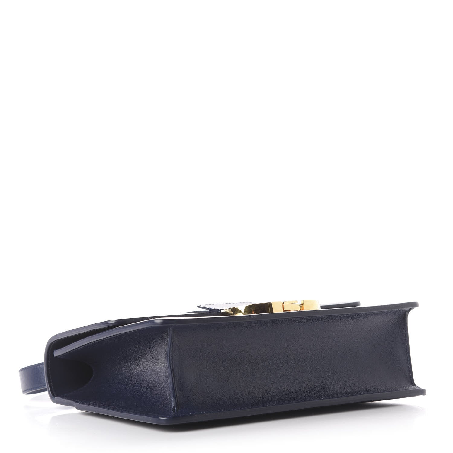 Christian Dior Shiny Crinkled Lambskin 30 Montaigne Flap Bag Indigo 4 of 11