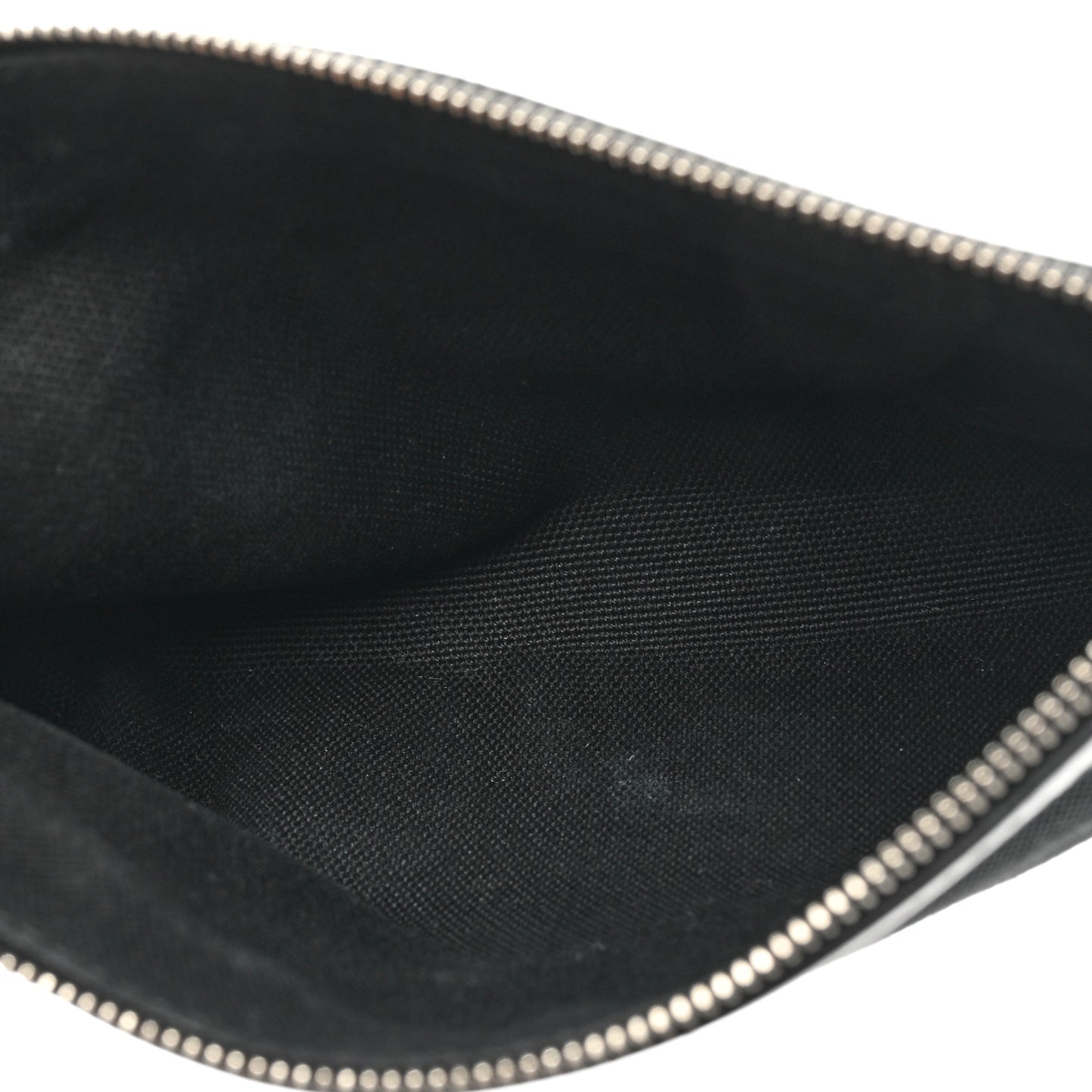 Denim Calfskin Logo Shopping Tote Blue