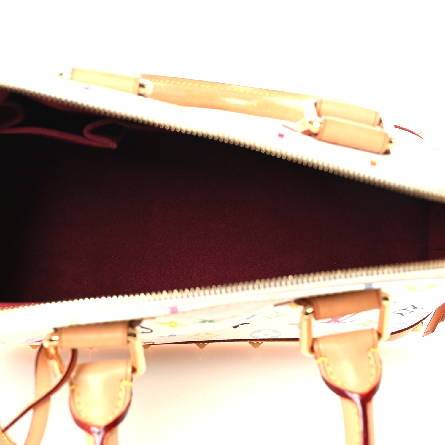 Louis Vuitton Monogram Multicolor Alma PM White 6 of 13