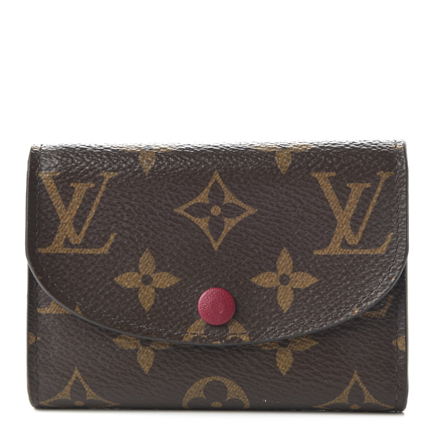Monogram Rosalie Coin Purse Fuchsia