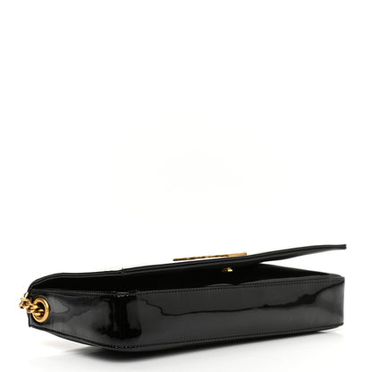 Saint Laurent Patent Medium Monogram Kate 99 Black 4 of 9