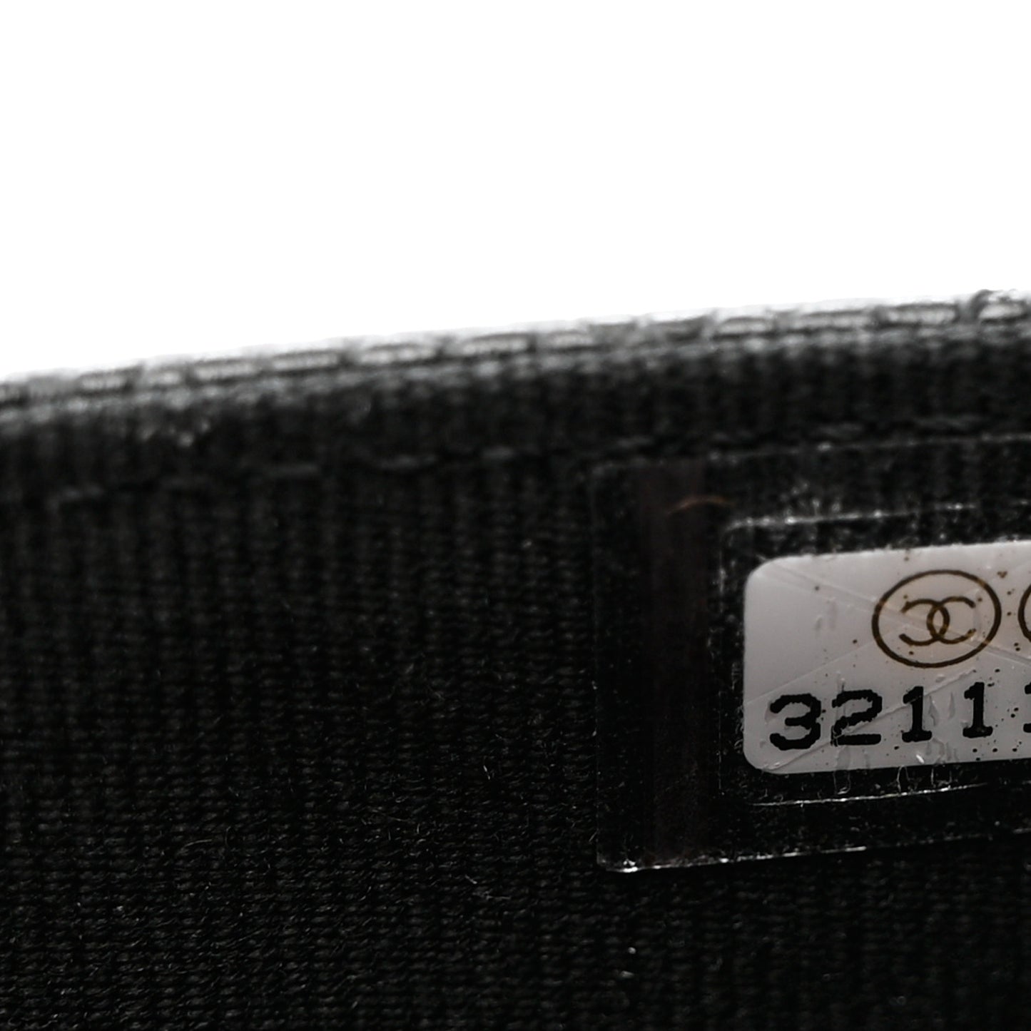 Caviar Quilted Flap Card Holder Wallet Black