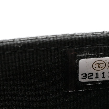 Chanel Caviar Quilted Flap Card Holder Wallet Black 8 of 9