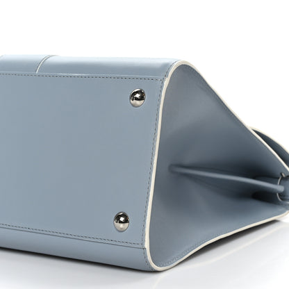 Delvaux Calfskin MM Brillant Satchel Ice Blue 6 of 10