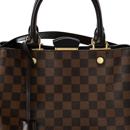 Louis Vuitton Damier Ebene Cuir Taurillon Brittany Black 7 of 13
