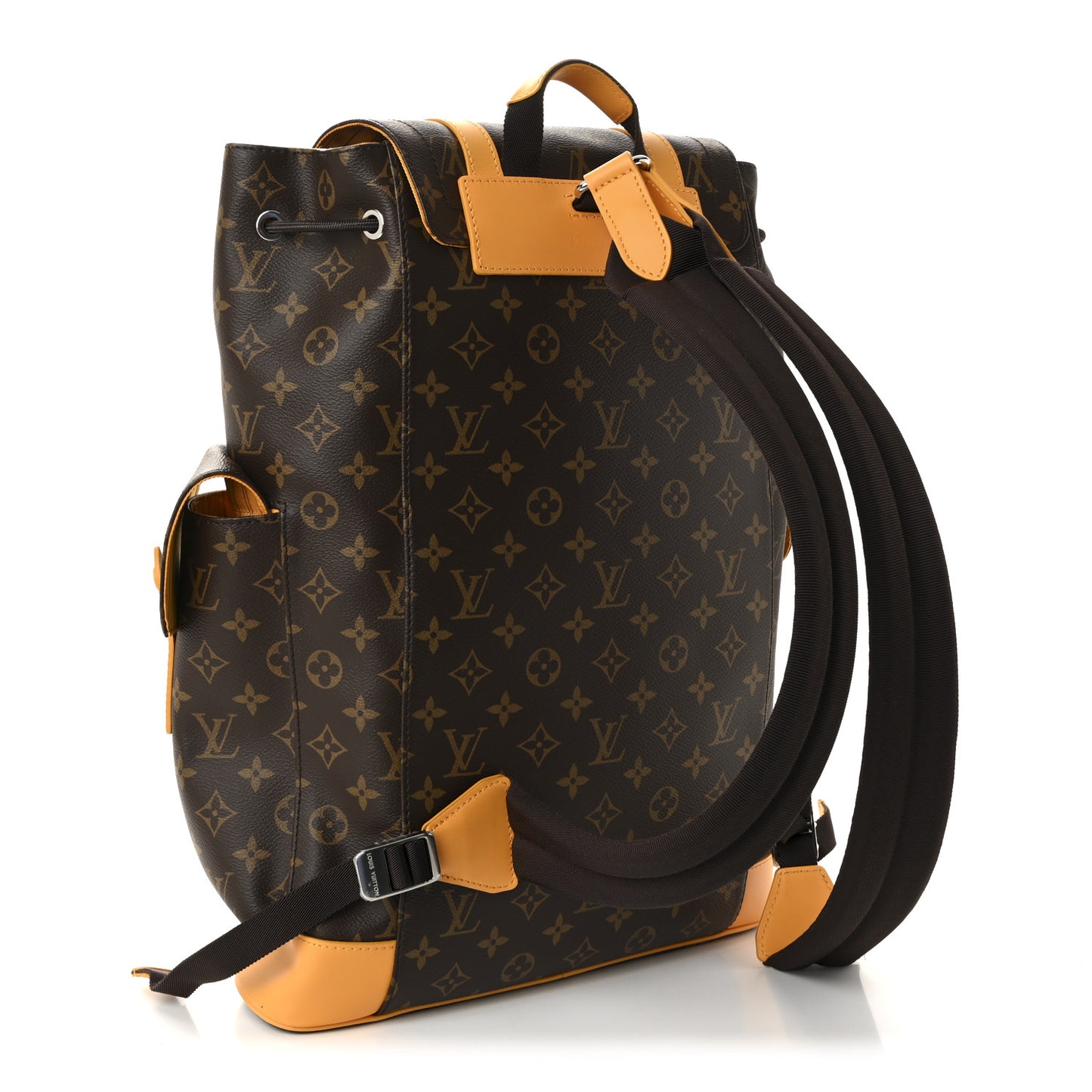 Monogram Macassar Christopher MM Backpack Safran Yellow
