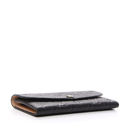 Louis Vuitton Empreinte Emilie Wallet Black Dune 3 of 7