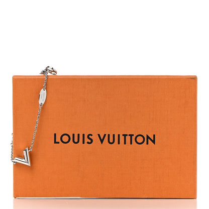 Louis Vuitton Essential V Supple Bracelet Silver 6 of 6