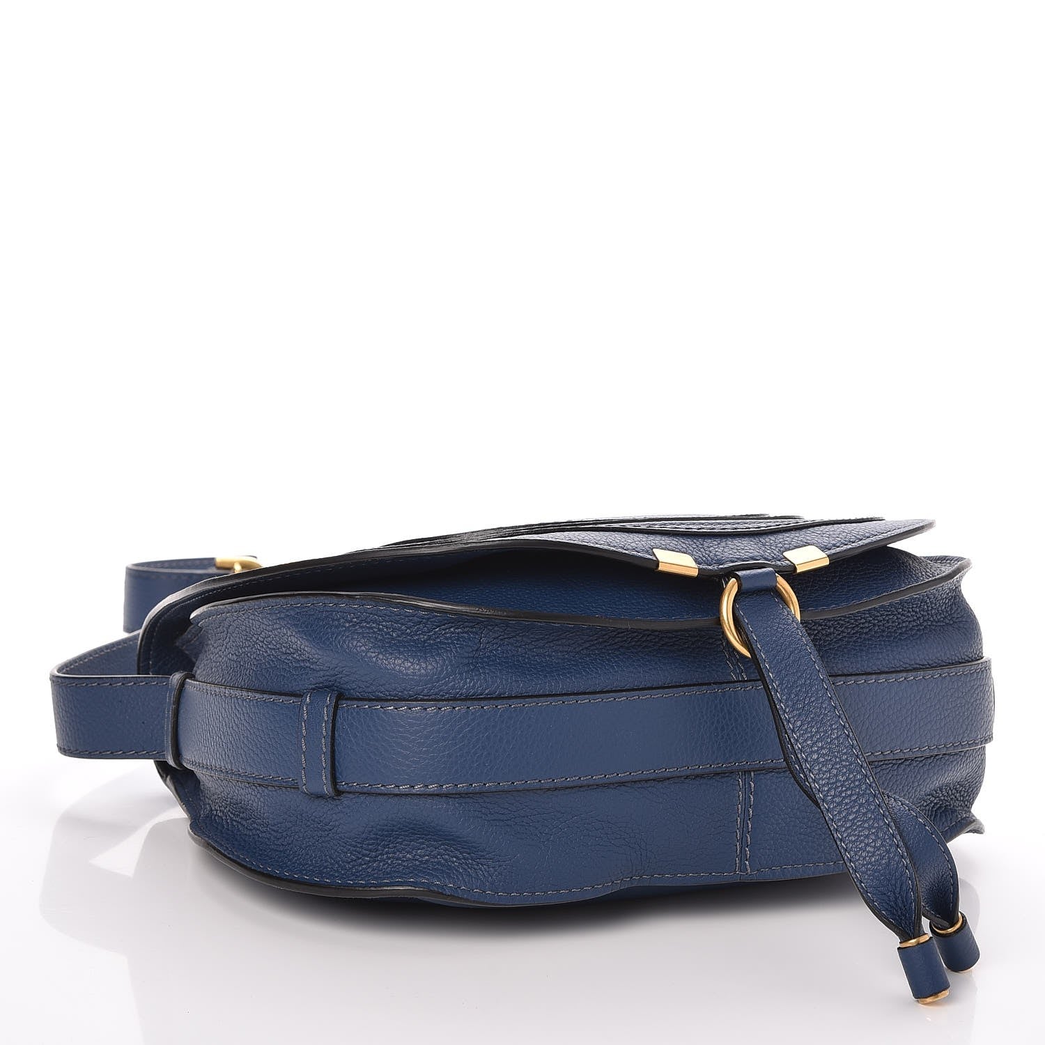 Chloe Calfskin Medium Marcie Round Crossbody Bag Royal Navy 4 of 8