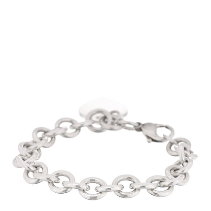 Tiffany Sterling Silver Heart Tag Charm Bracelet 2 of 3