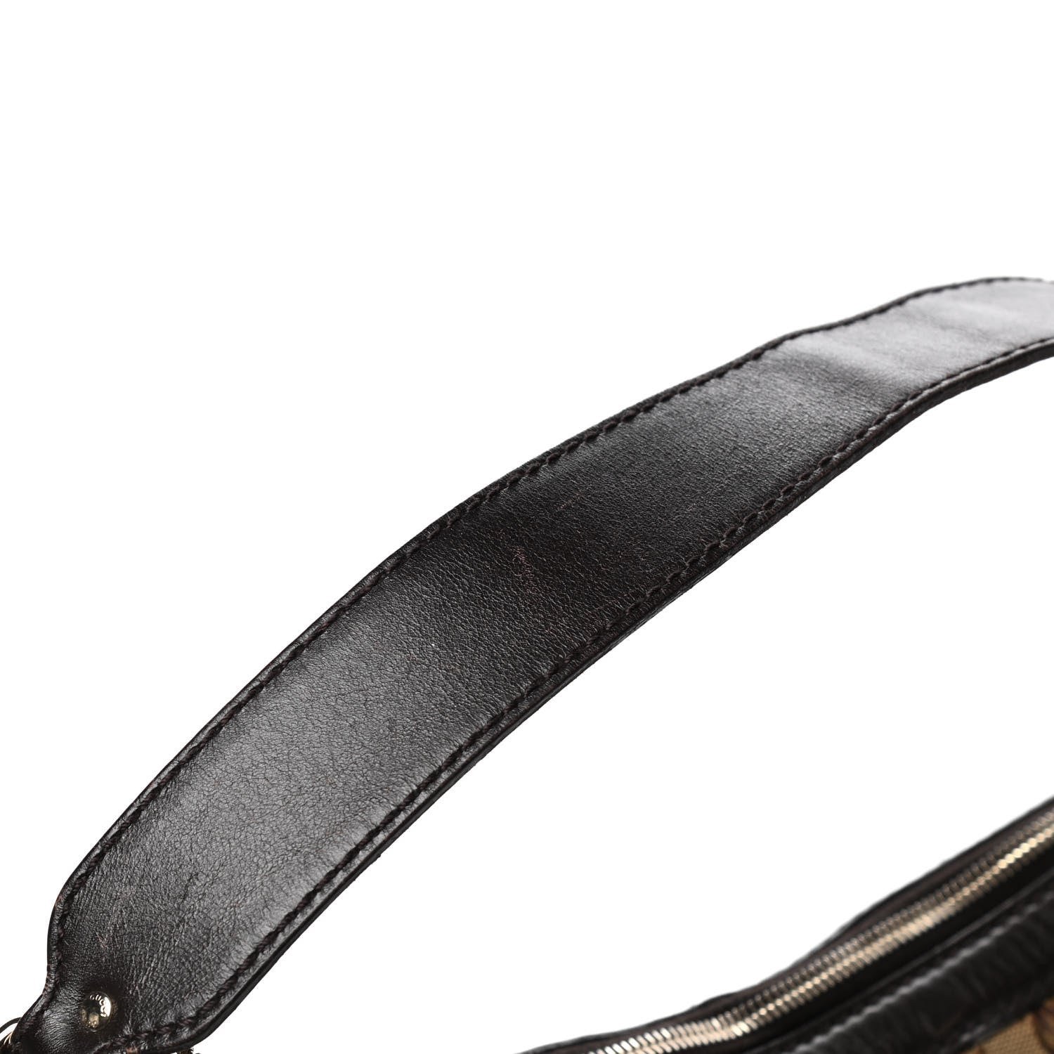 Gucci Monogram Medium Sukey Hobo Dark Brown 5 of 6