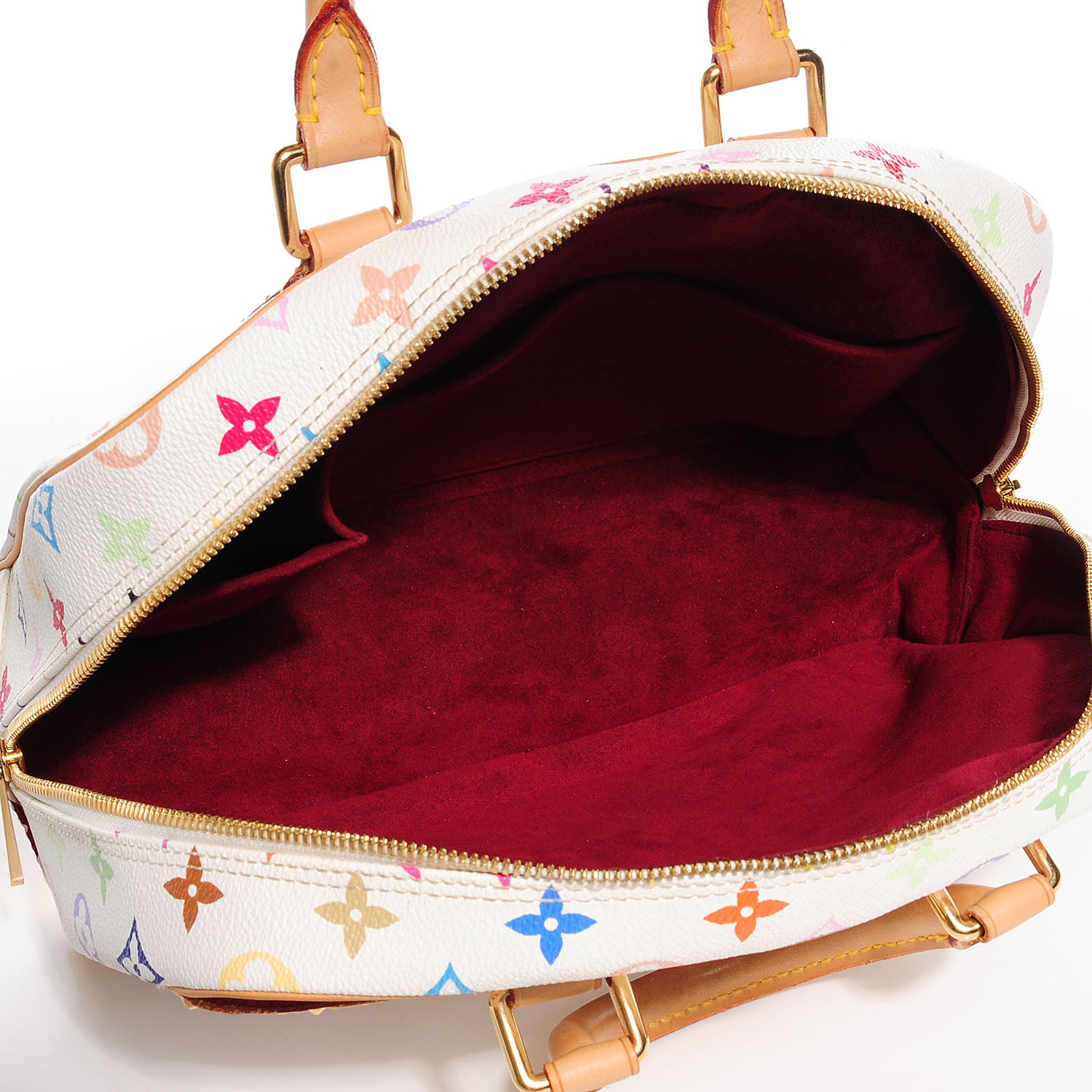 Louis Vuitton Monogram Multicolor Trouville White 5 of 7
