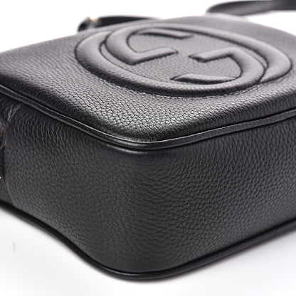 Gucci Pebbled Calfskin Small Soho Disco Bag Black 9 of 11