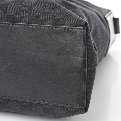 Gucci Monogram Large Shoulder Bag Black 9 of 9