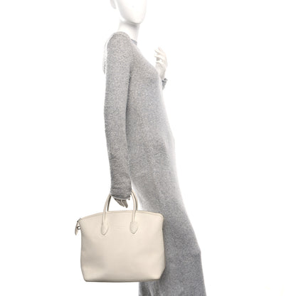 Louis Vuitton Veau Ecorce Haute Maroquinerie Lockit MM Ivory 2 of 9