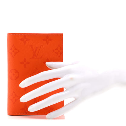 Louis Vuitton Taigarama Passport Cover Orange 2 of 9