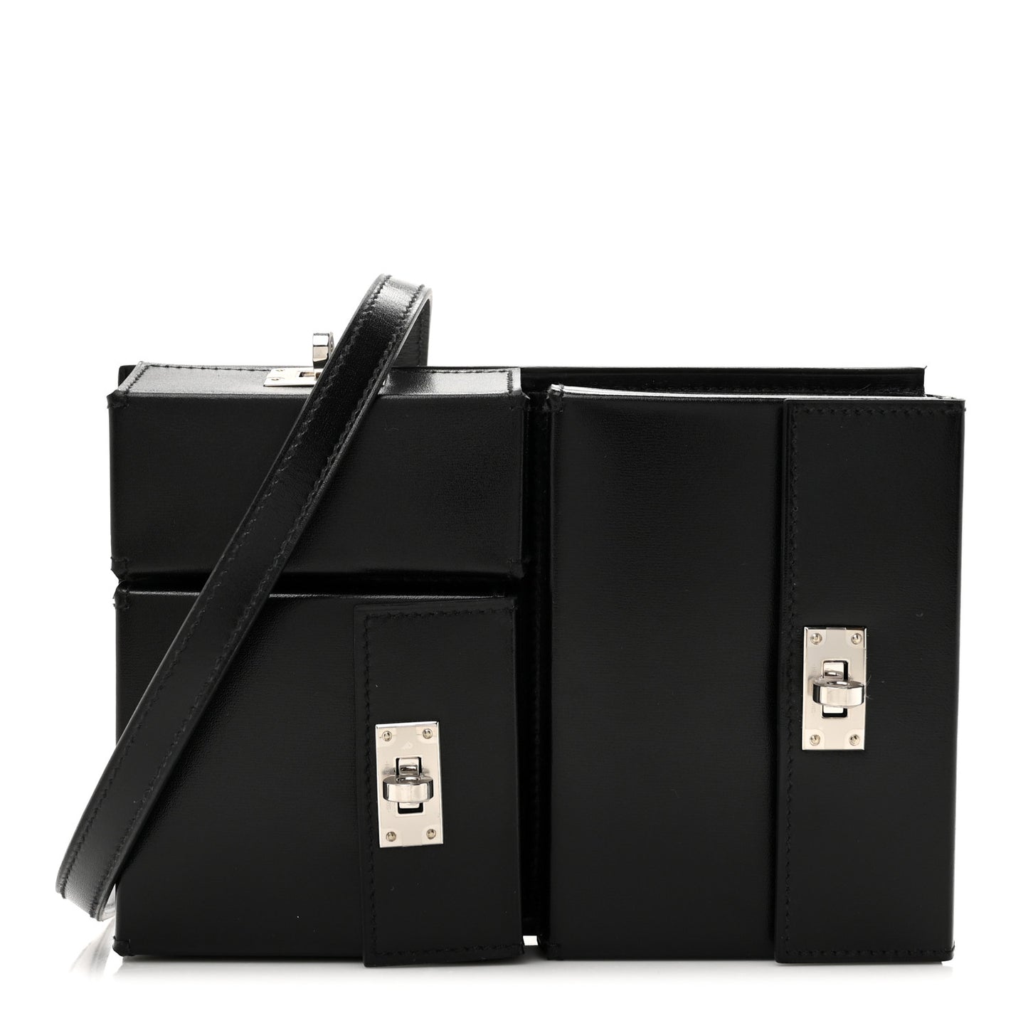 Box Kelly Multi Pocket Pochette To Go Black