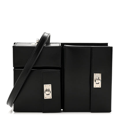Hermes Box Kelly Multi Pocket Pochette To Go Black 1 of 13