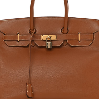 Hermes Courchevel Birkin 35 Gold 8 of 20
