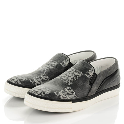 Louis Vuitton Damier Graphite Rope Twister Slip On 7 White 3 of 10