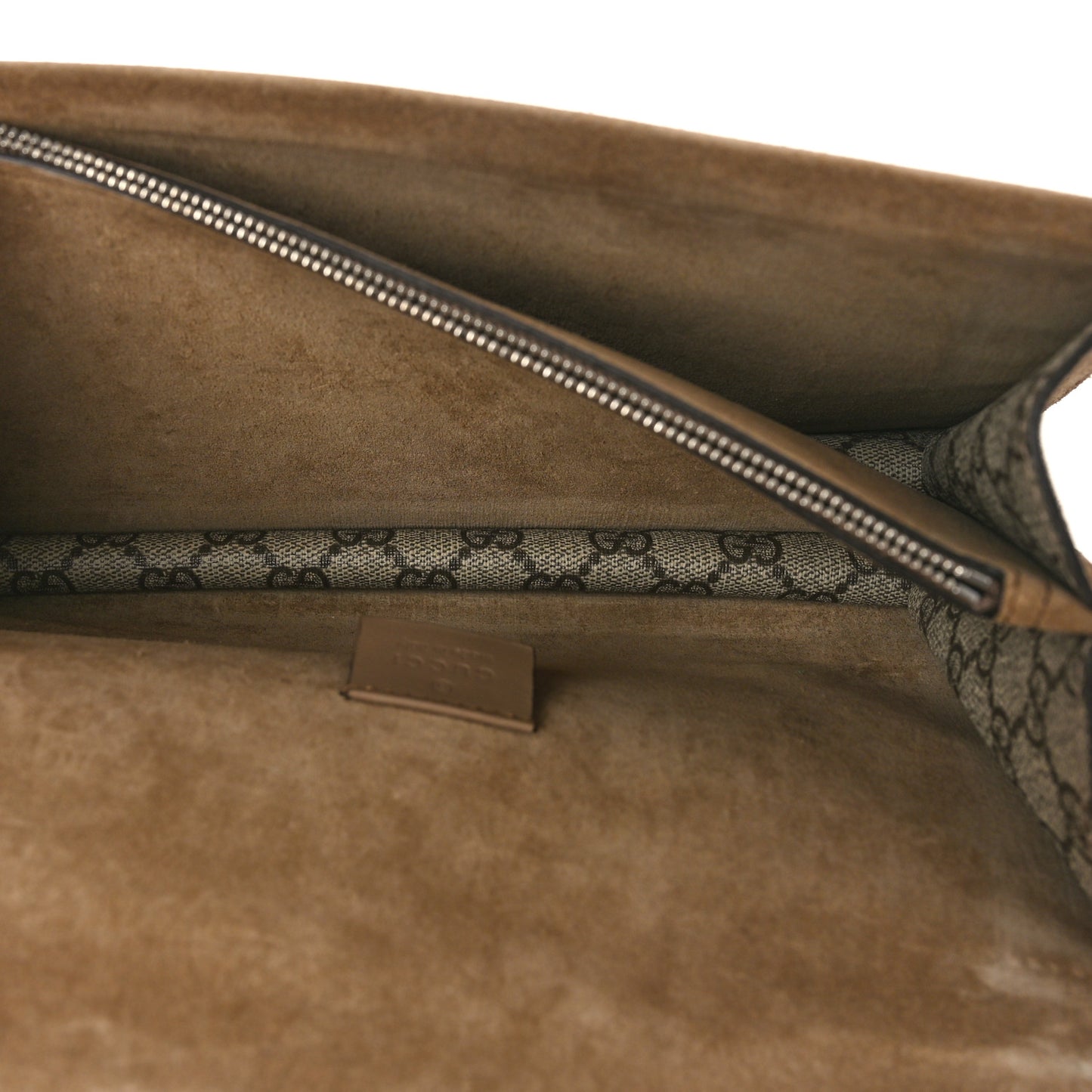 GG Supreme Monogram Small Dionysus Shoulder Bag Taupe