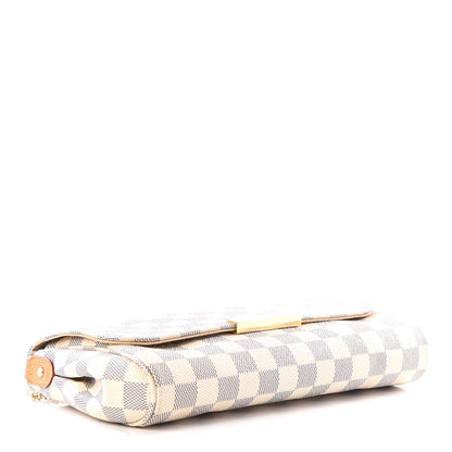 Louis Vuitton Damier Azur Favorite MM 3 of 10