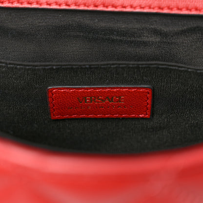 Versace Nappa Quilted Medusa Chain Crossbody Red 6 of 9
