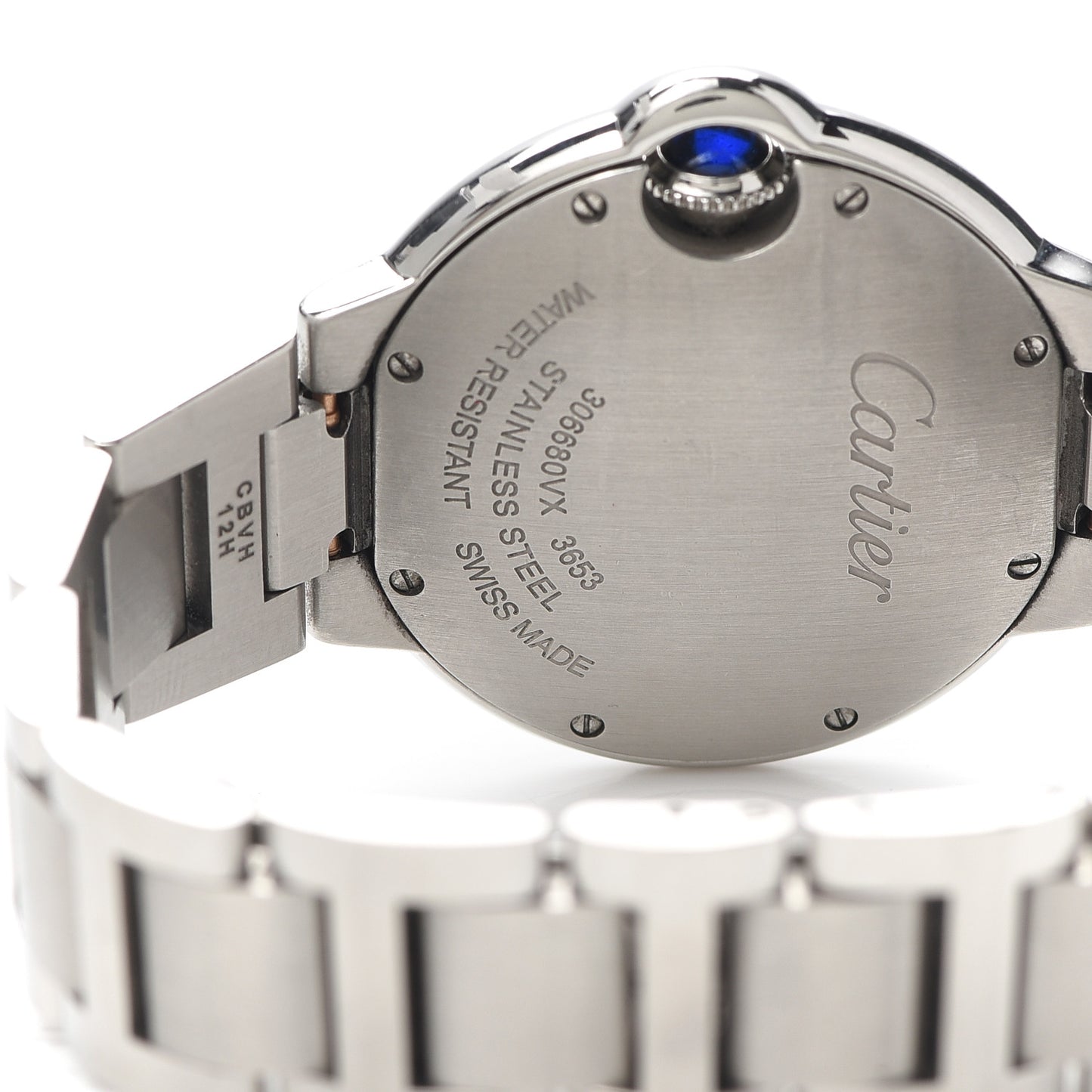 Stainless Steel 33mm Ballon Bleu De Cartier Quartz Watch