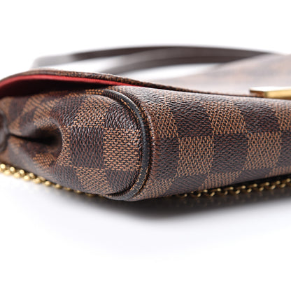 Louis Vuitton Damier Ebene Favorite MM 9 of 12