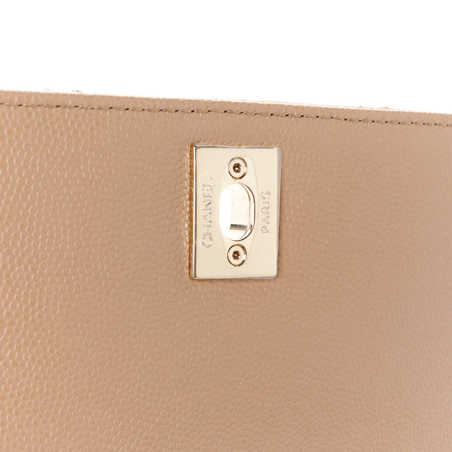 Chanel Caviar Quilted Mini Coco Handle Flap Brown 6 of 12