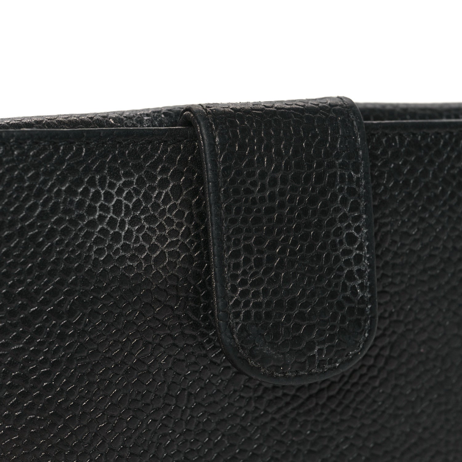 Chanel Caviar Timeless CC Compact French Wallet Black 11 of 13