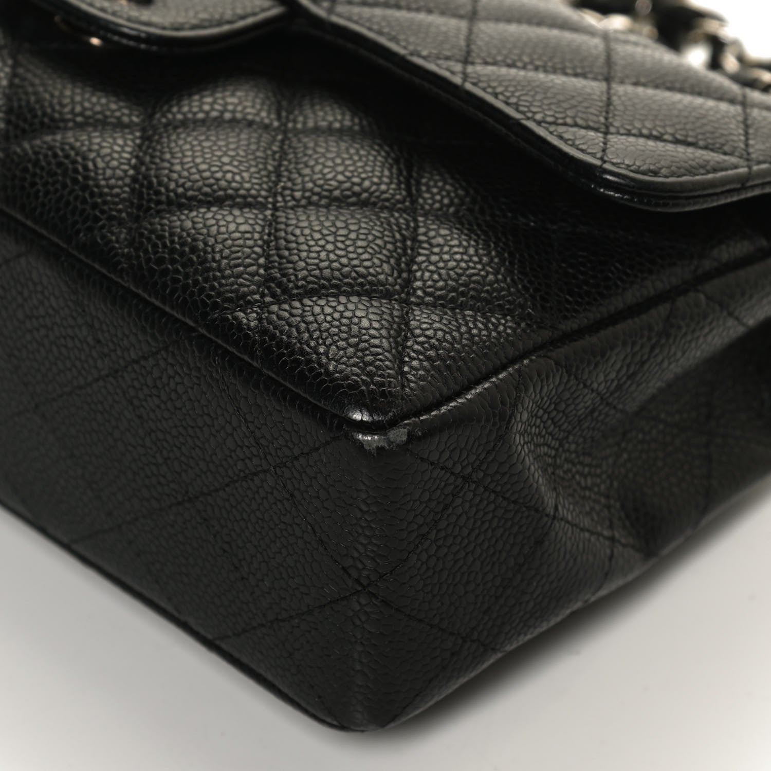 Chanel Caviar Quilted Small Double Flap Black 11 of 12