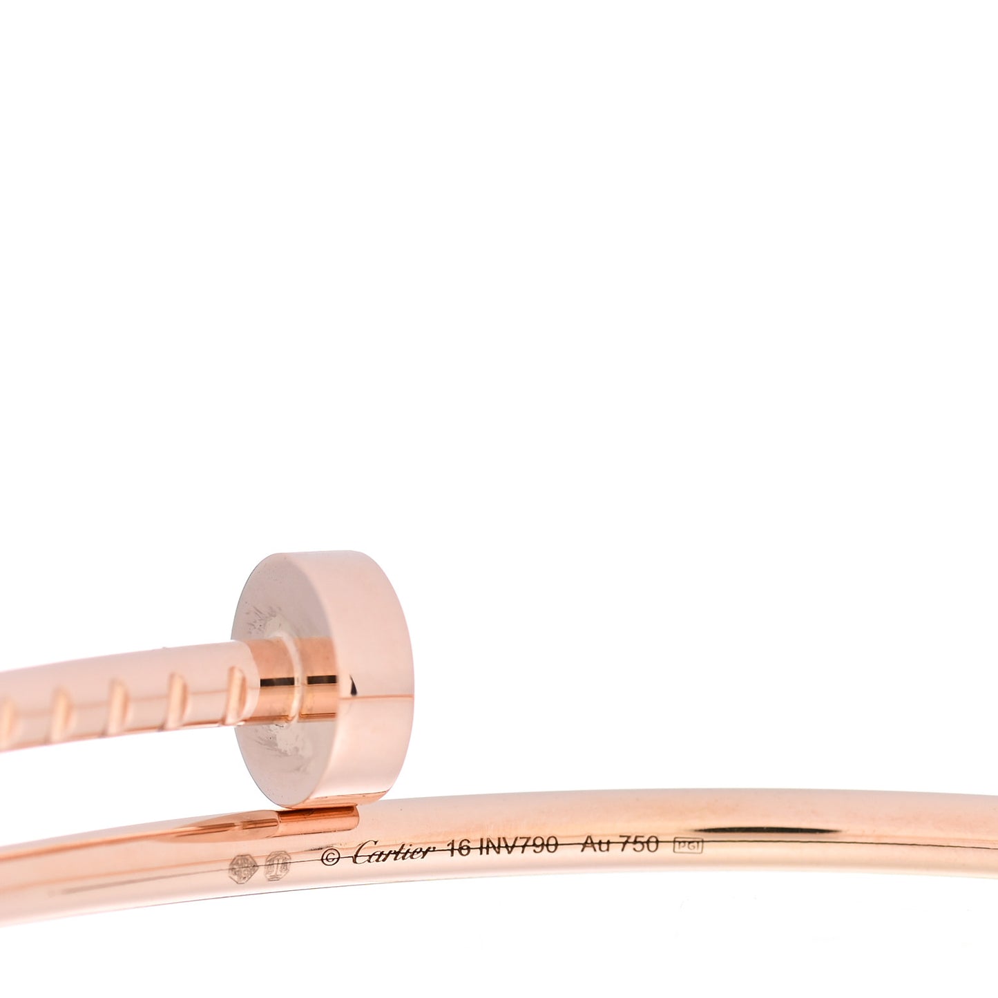 18K Pink Gold Small Juste Un Clou Bracelet 16