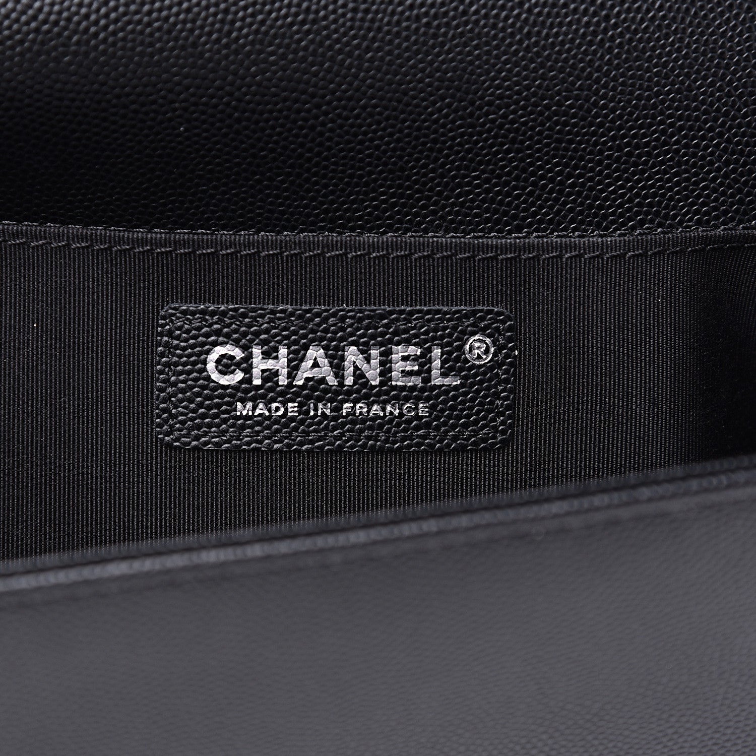 Chanel Caviar Quilted Medium Boy Flap Black 5 of 9