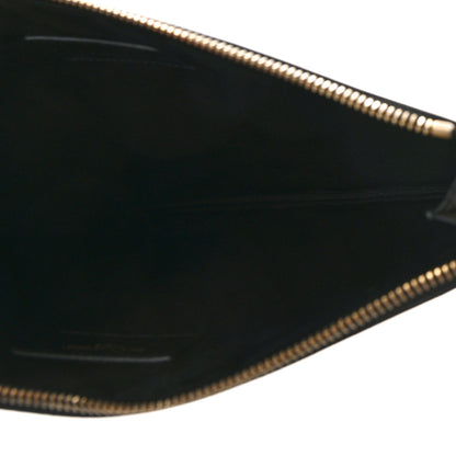 Saint Laurent Classic Toile Monogram Zipped Tablet Holder Black 5 of 7