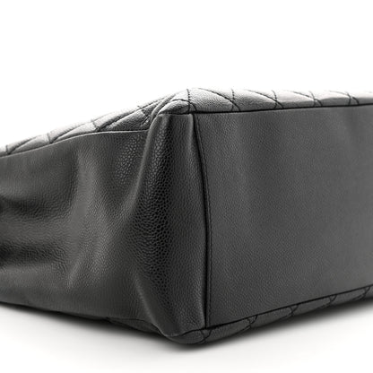 Chanel Caviar Quilted Grand Shopping Tote GST Black 10 of 14