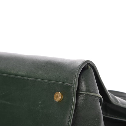 Saint Laurent Calfskin Large Sac de Jour Carryall Dark Green 12 of 12