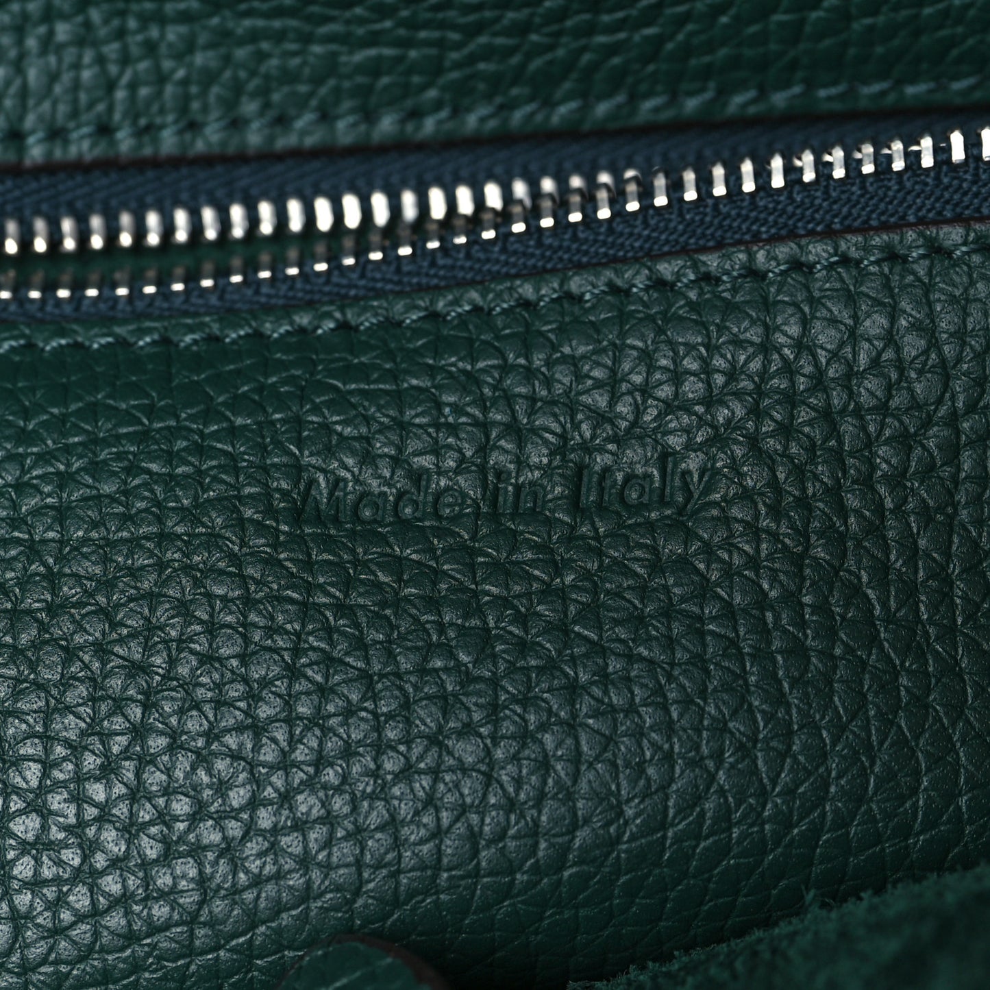 Supple Grained Calfskin Small Big Bag Amazone