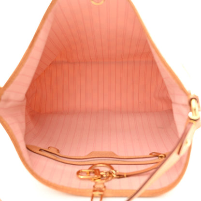 Louis Vuitton Damier Azur Delightful PM Rose Ballerine 5 of 13