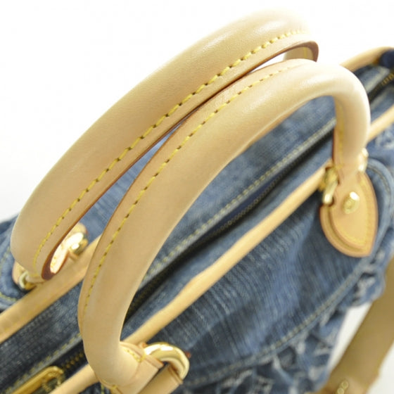 Louis Vuitton Denim Neo Cabby MM Blue 5 of 8