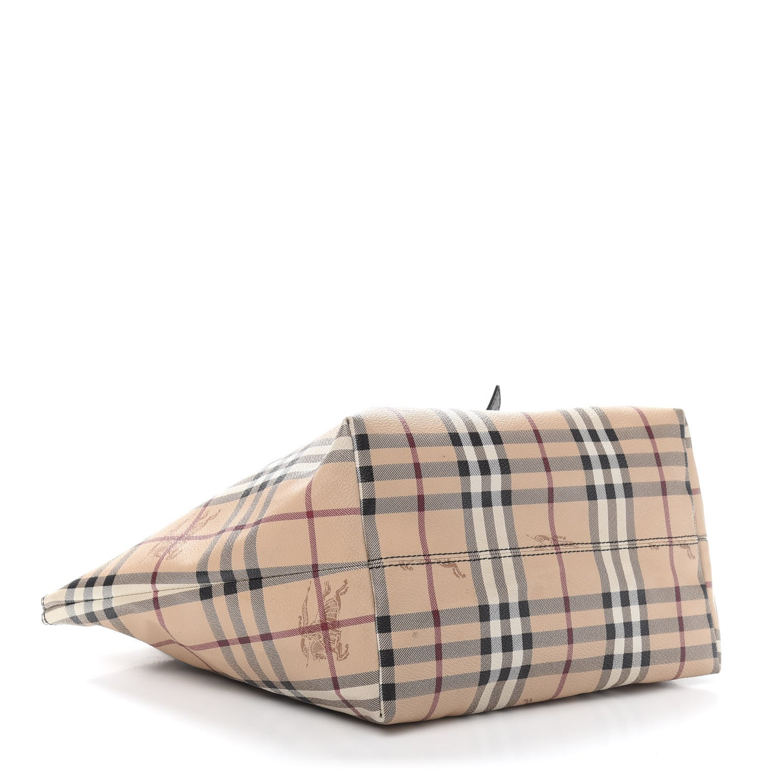 Burberry Haymarket Check Small Salisbury Tote Chocolate 4 of 10