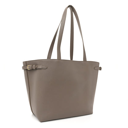 Celine Grained Calfskin Triomphe Medium Cabas Anais Pebble 3 of 11