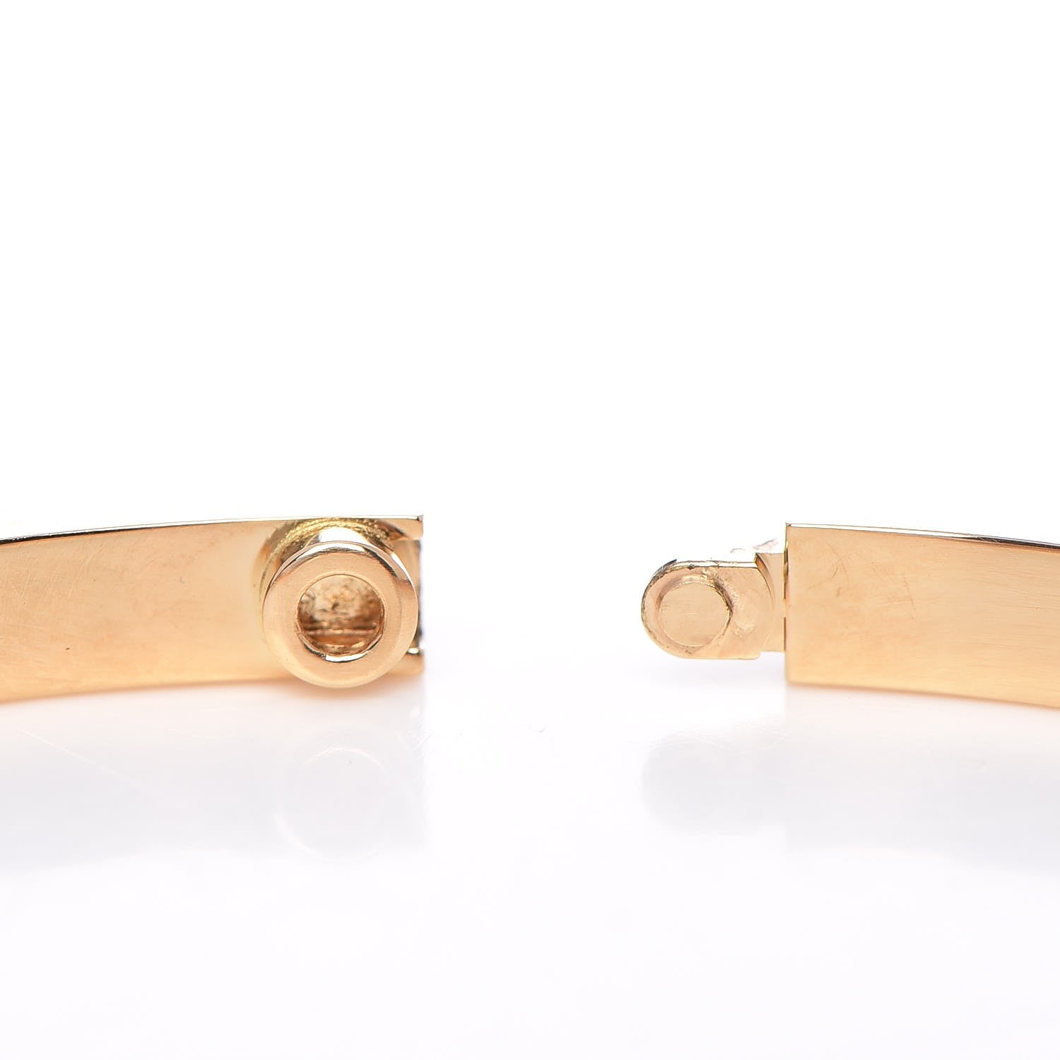 Cartier 18K Yellow Gold Small LOVE Bracelet 17 3 of 4